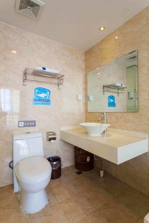 7Days Inn Dalian Gangwan Square Station Port חדר תמונה